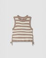 Top De Punto Rayas,CREMA